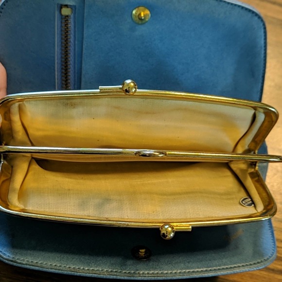 Vintage 1960s Embroidered Clutch Deadstock Baronet - Picture 7 of 7